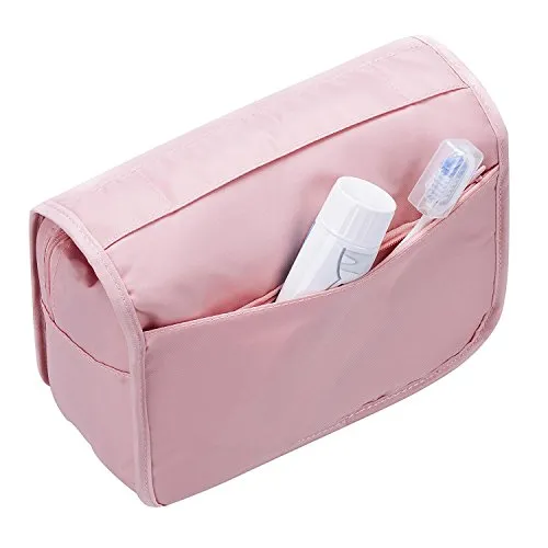 2018 New Hanging Toiletry Bag Bathroom Organizer Travel Nylon Portable Cosmetic Bag for Women and