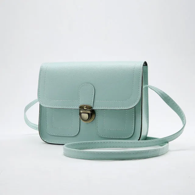 2018 New Korean Version Of The Small Square Fashion Women'S Vintage Shoulder Bag Shoulder Bag