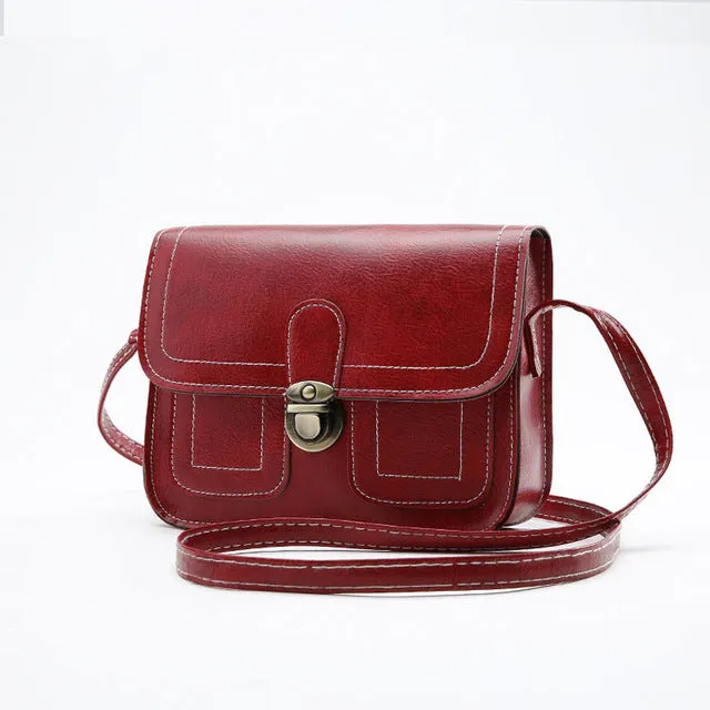 2018 New Korean Version Of The Small Square Fashion Women'S Vintage Shoulder Bag Shoulder Bag