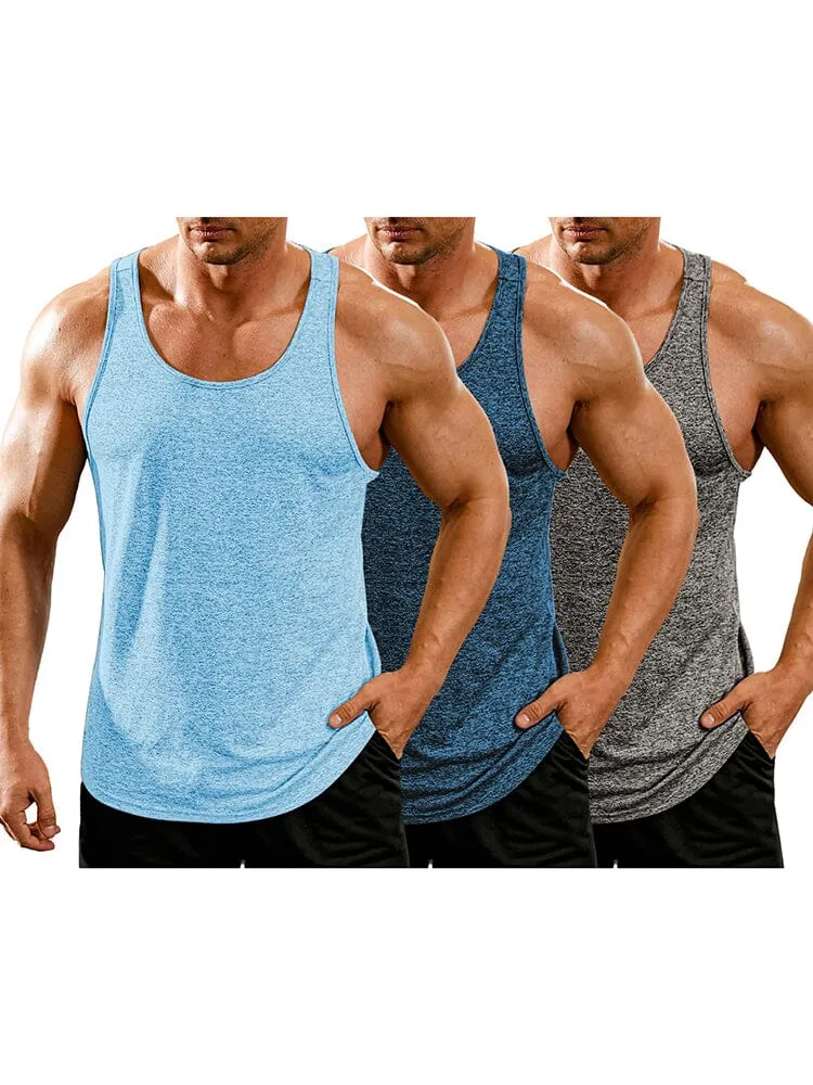 3 Pack Workout Tank Tops (US Only)