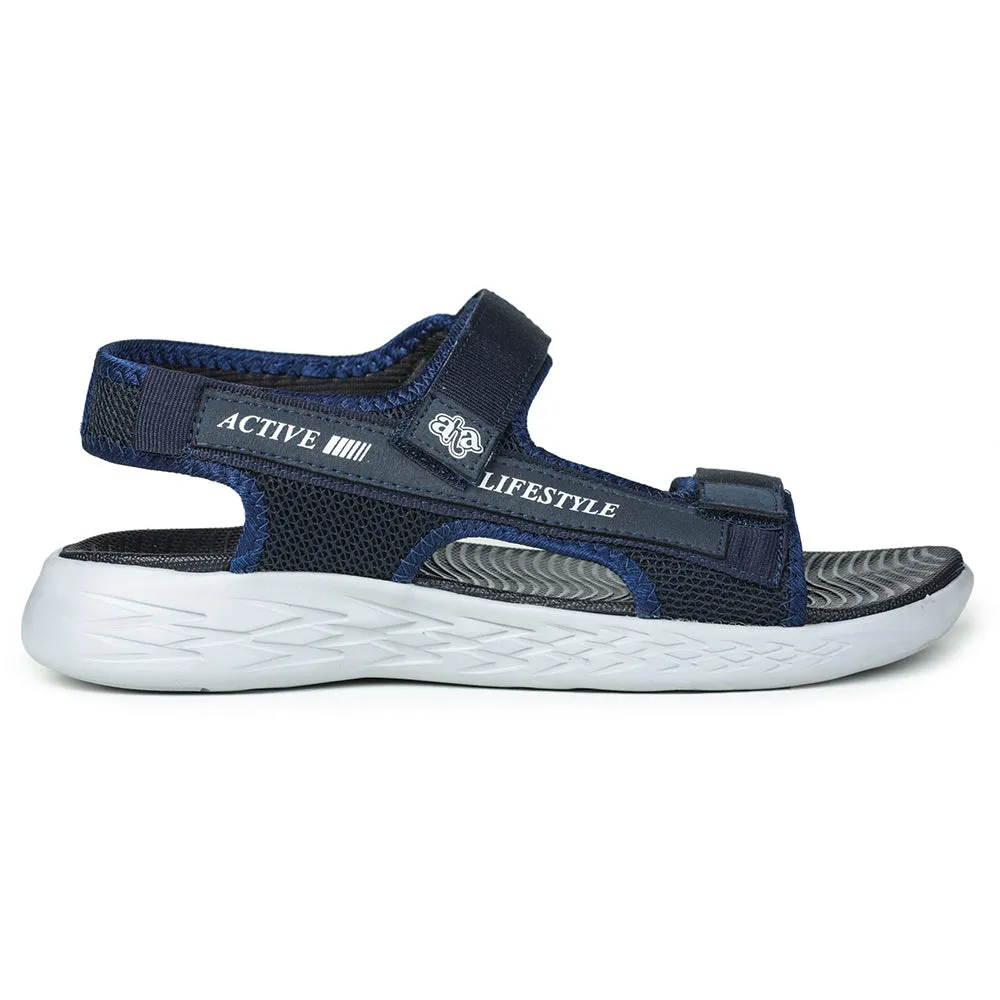 A-HA Casual Blue Sandals For Men IMPACT-8 By Liberty