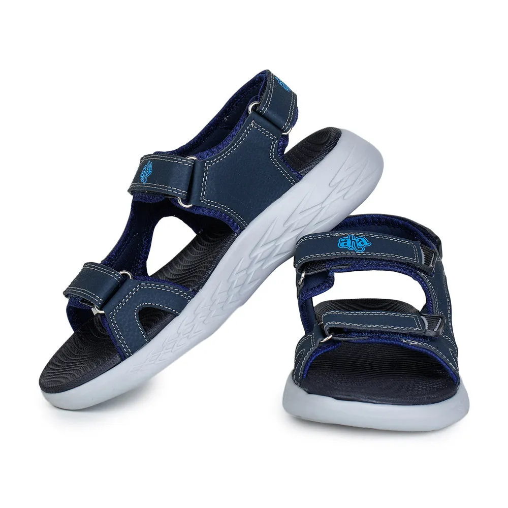 A-HA Casual Blue Sandals For Men IMPACT-9 By Liberty