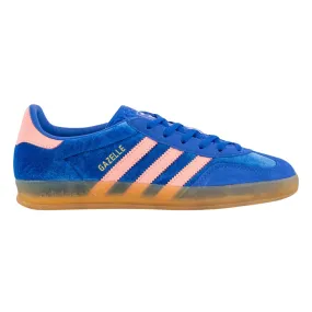 Adidas Women's Gazelle Indoor Blue/Semi Pink Spark/Gum