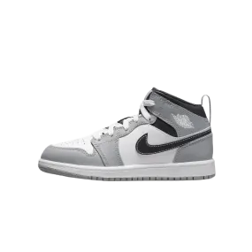 Air Jordan 1 Mid Light Smoke Grey "Anthracite" (Infant & Kids)