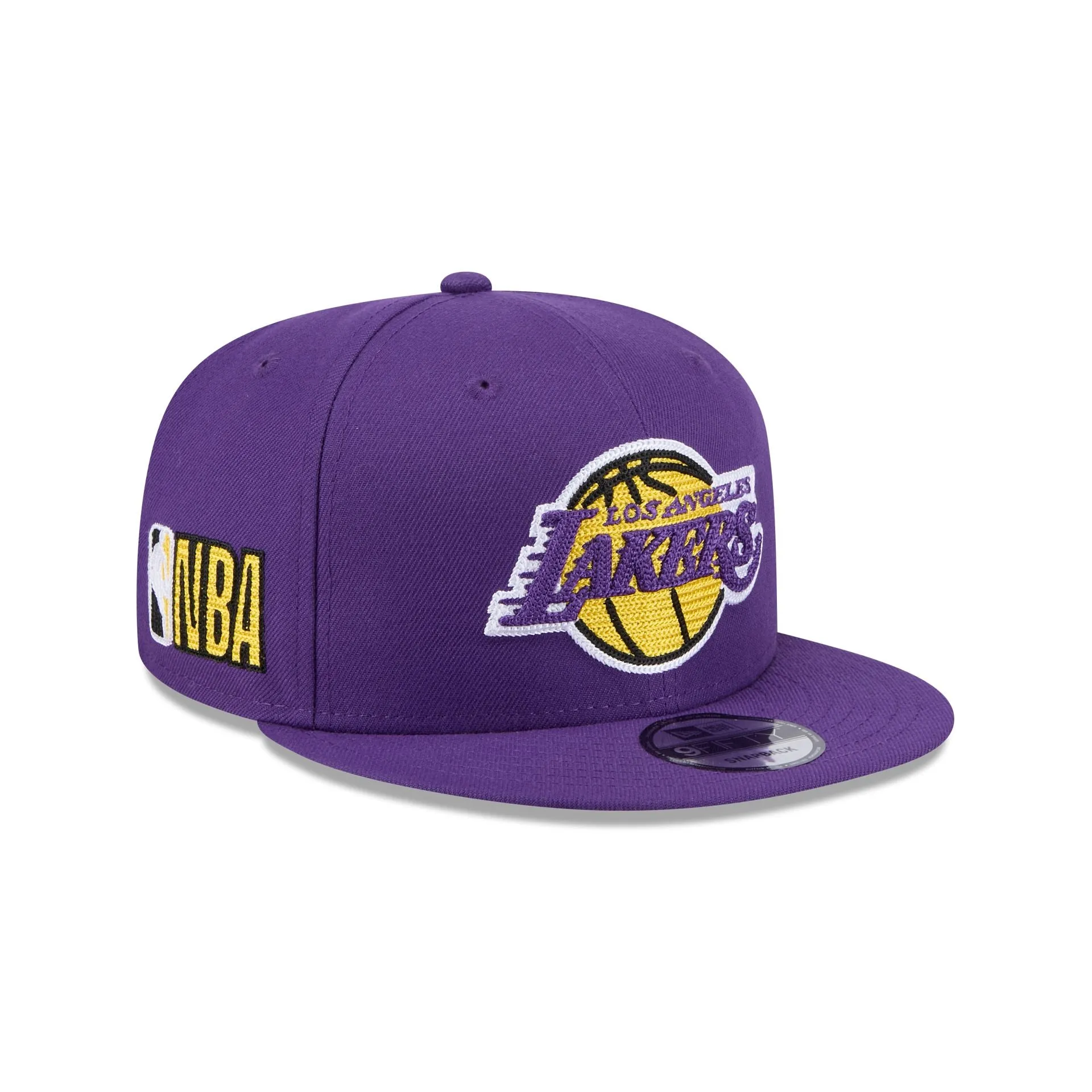 Alpha Industries x Los Angeles Lakers Purple 9FIFTY Snapback Hat