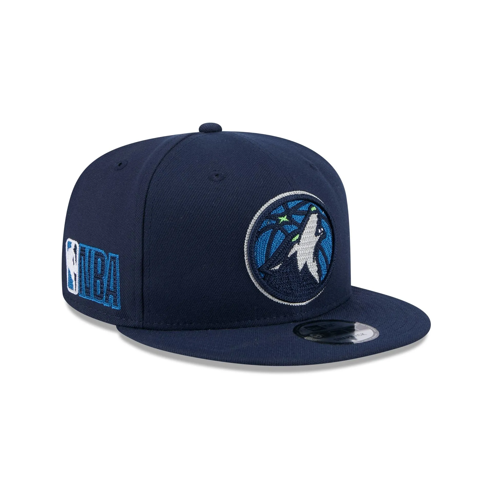 Alpha Industries x Minnesota Timberwolves Navy 9FIFTY Snapback Hat