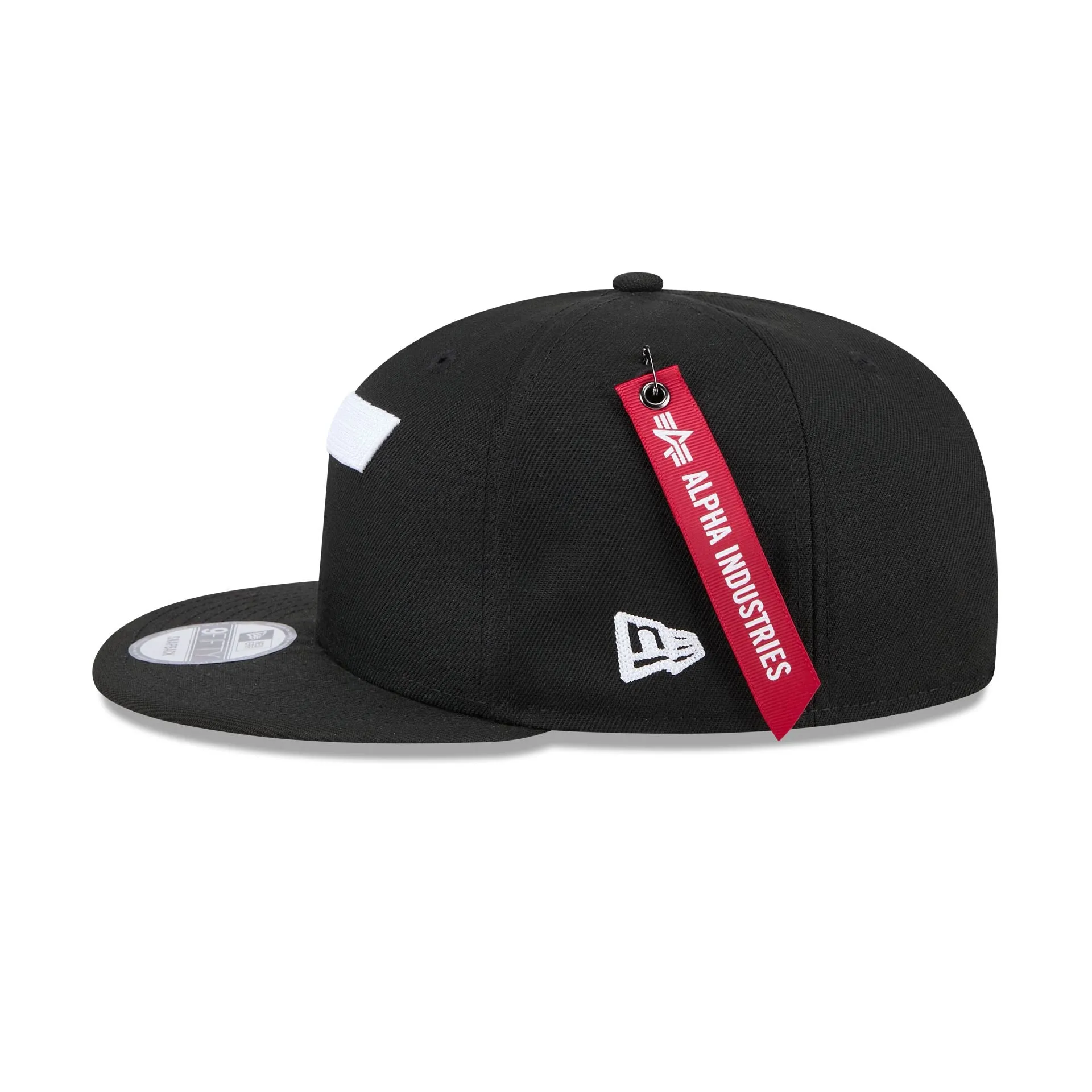 Alpha Industries x Utah Jazz Black 9FIFTY Snapback Hat