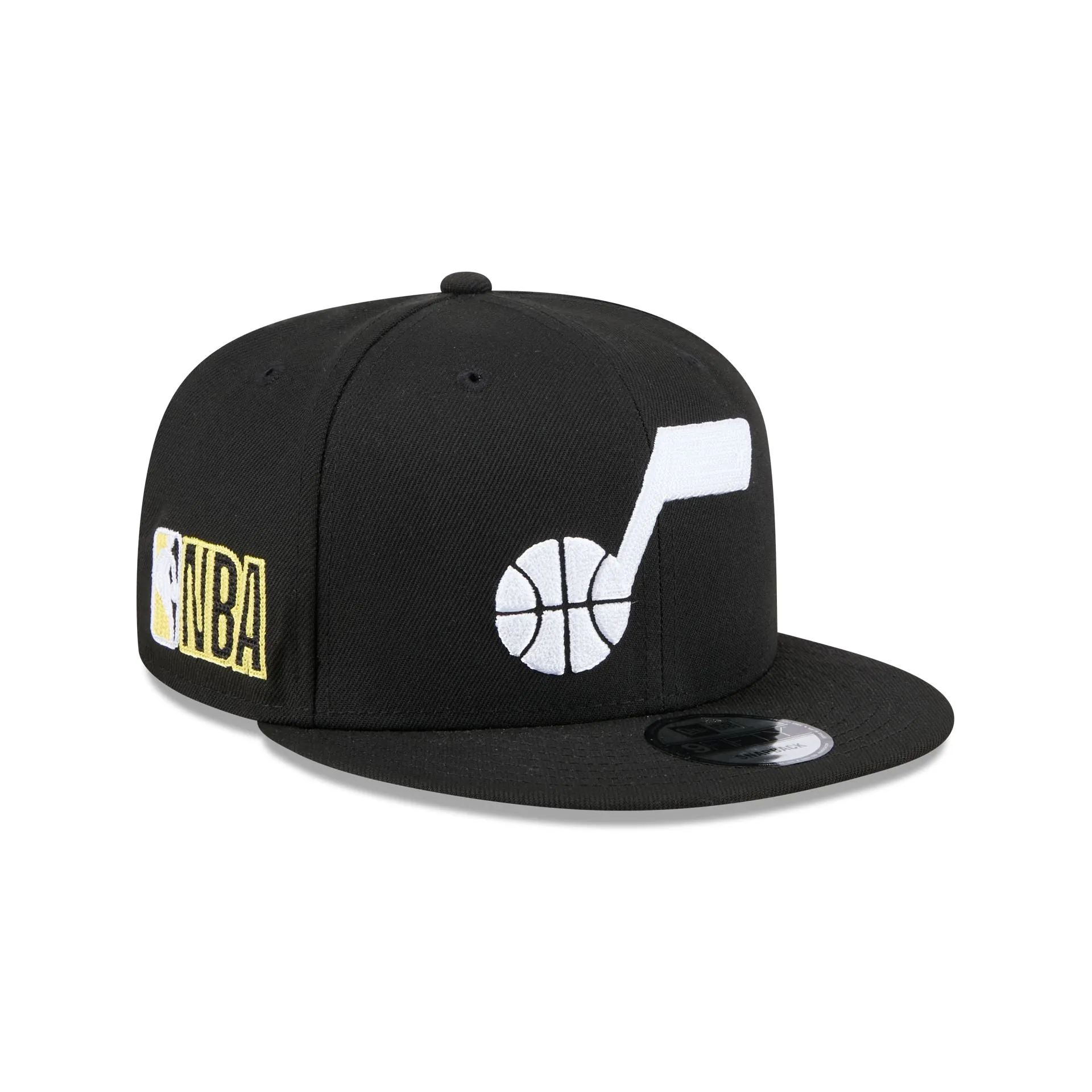 Alpha Industries x Utah Jazz Black 9FIFTY Snapback Hat