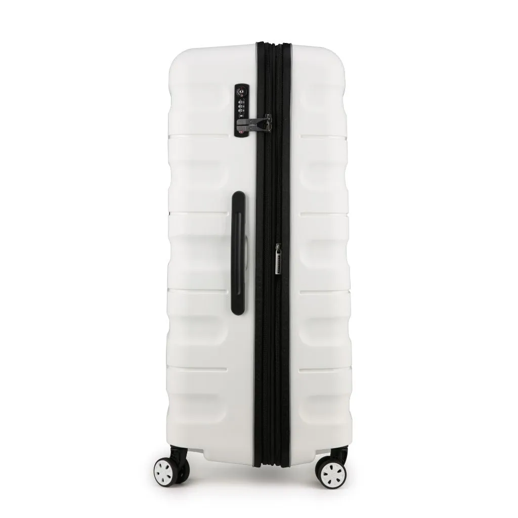 Antler Lincoln 80.5cm Large Hardsided Luggage - White