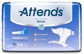 Attends Advanced Briefs Adult Diapers for Incontinence