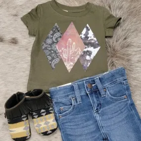 Baby & Toddler Diamond Cactus Tee