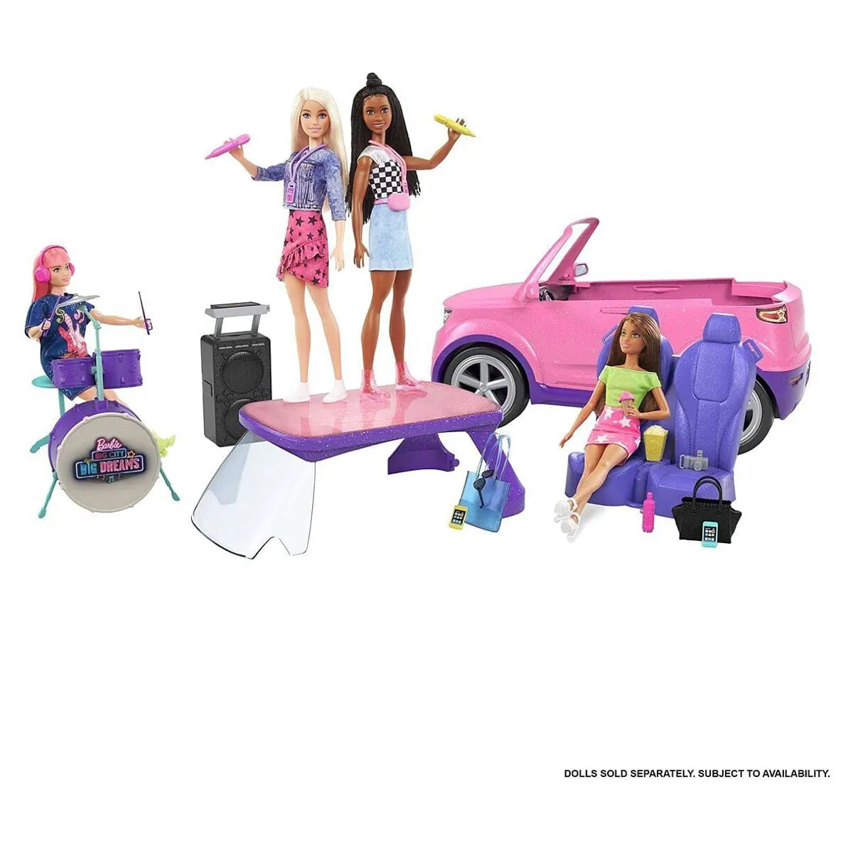 Barbie: Big City Big Dreams Transforming Vehicle