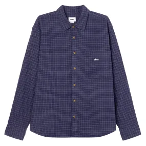 Bigwig knox woven shirt - Academy navy