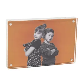 Blank Acrylic Magnetic Photo Frame Block Insert 152 x 102mm (6 x 4 inch) - Pack of 6