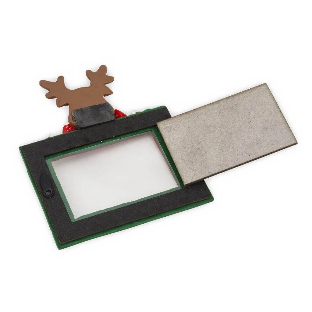 Blank Reindeer Christmas Fridge Magnet Insert Size 70 x 45mm - Pack of 6