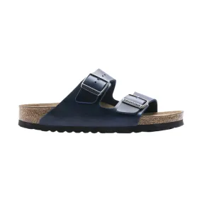 Brikenstock Arizona Soft Footbed Sandal - Oiled Leather Blue