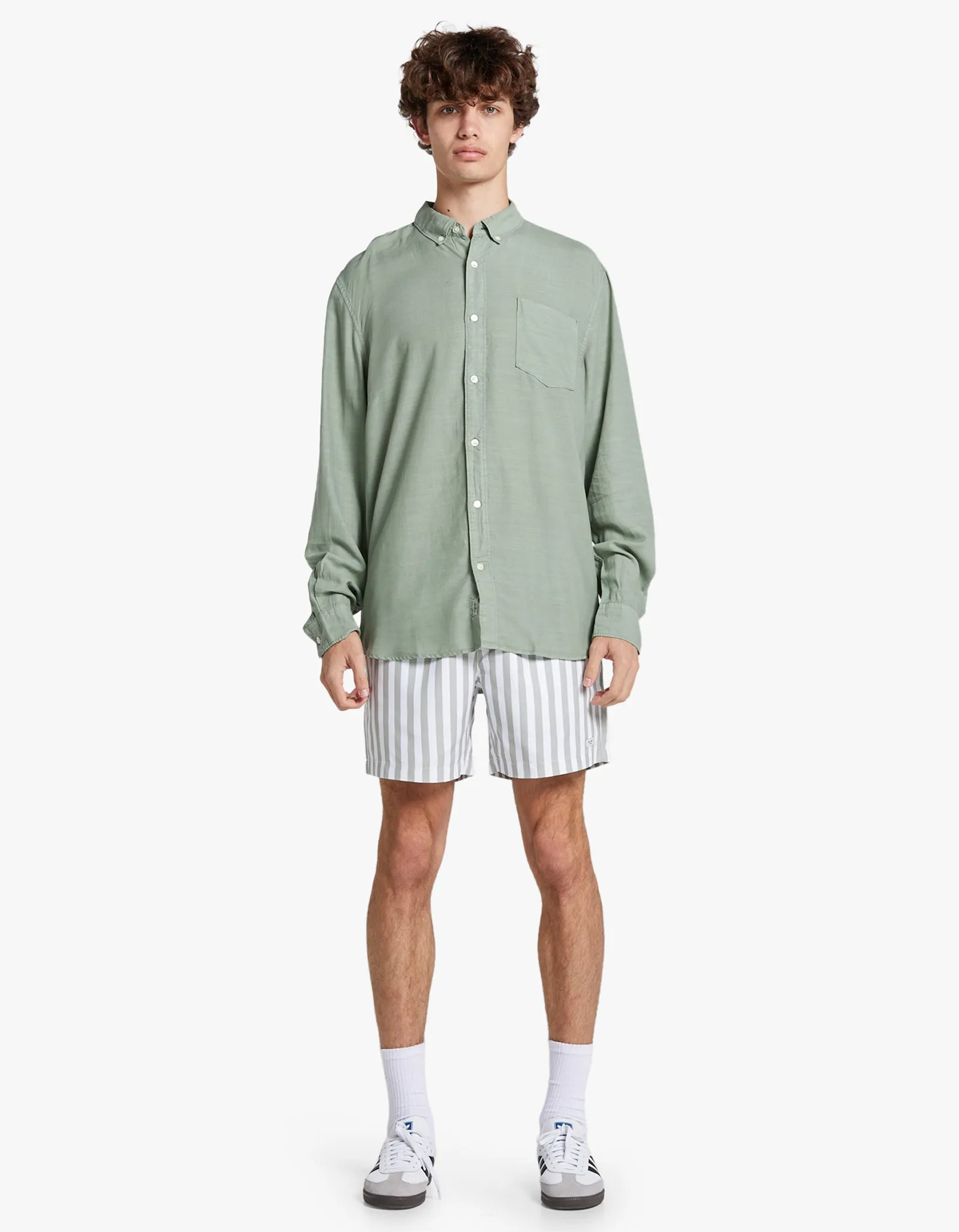 Burton Shirt - Jasper Green