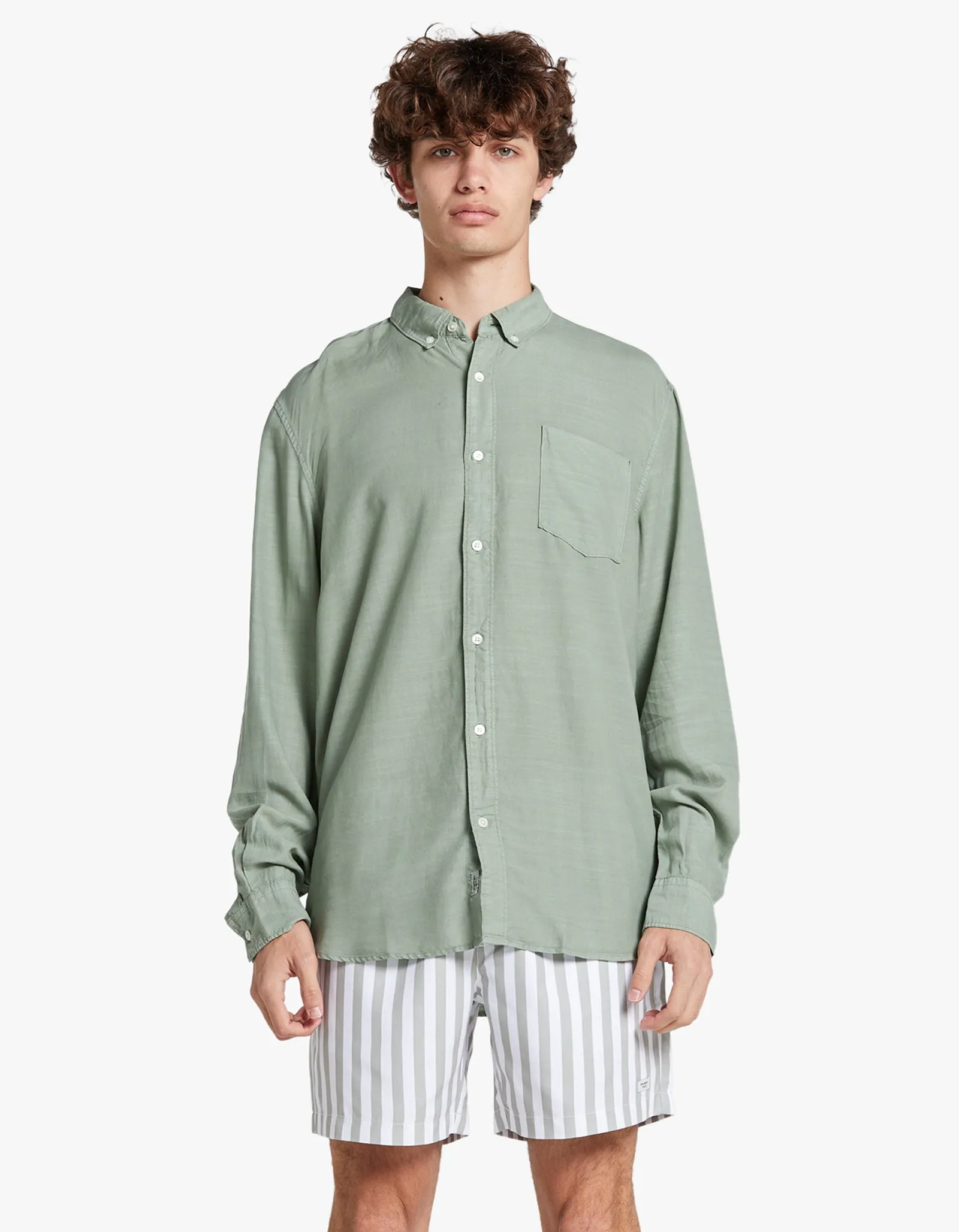 Burton Shirt - Jasper Green