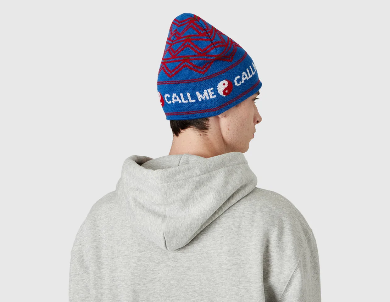 Call Me 917 Snowflake Beanie / Blue