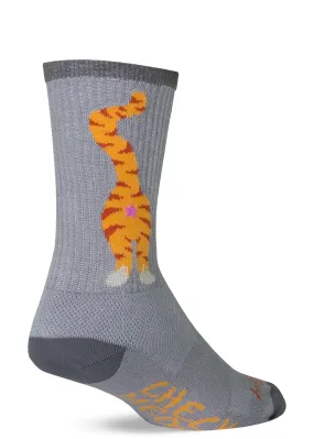 Cat Butt Crew Socks