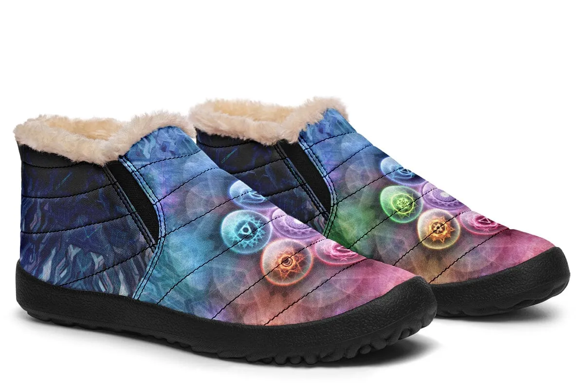 Chakra Balls Winter Slippers