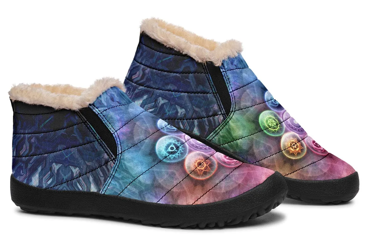 Chakra Balls Winter Slippers