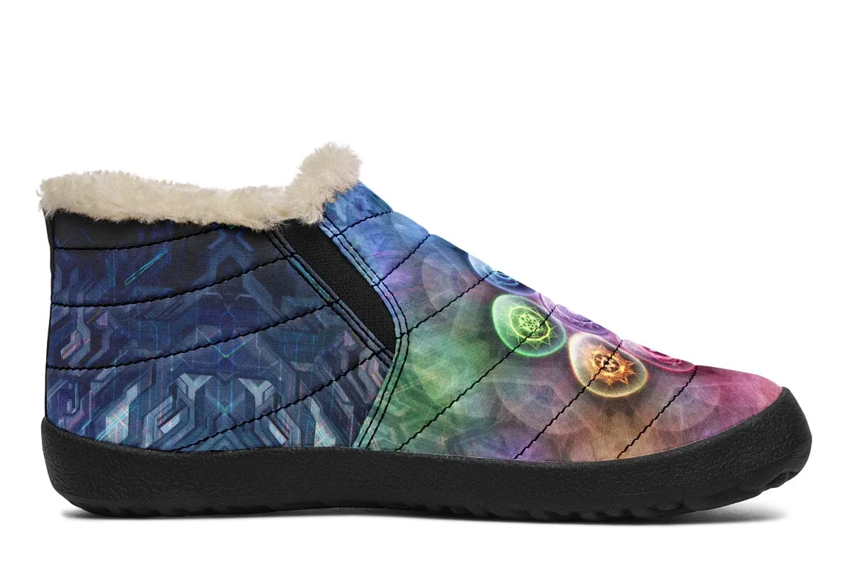 Chakra Balls Winter Slippers