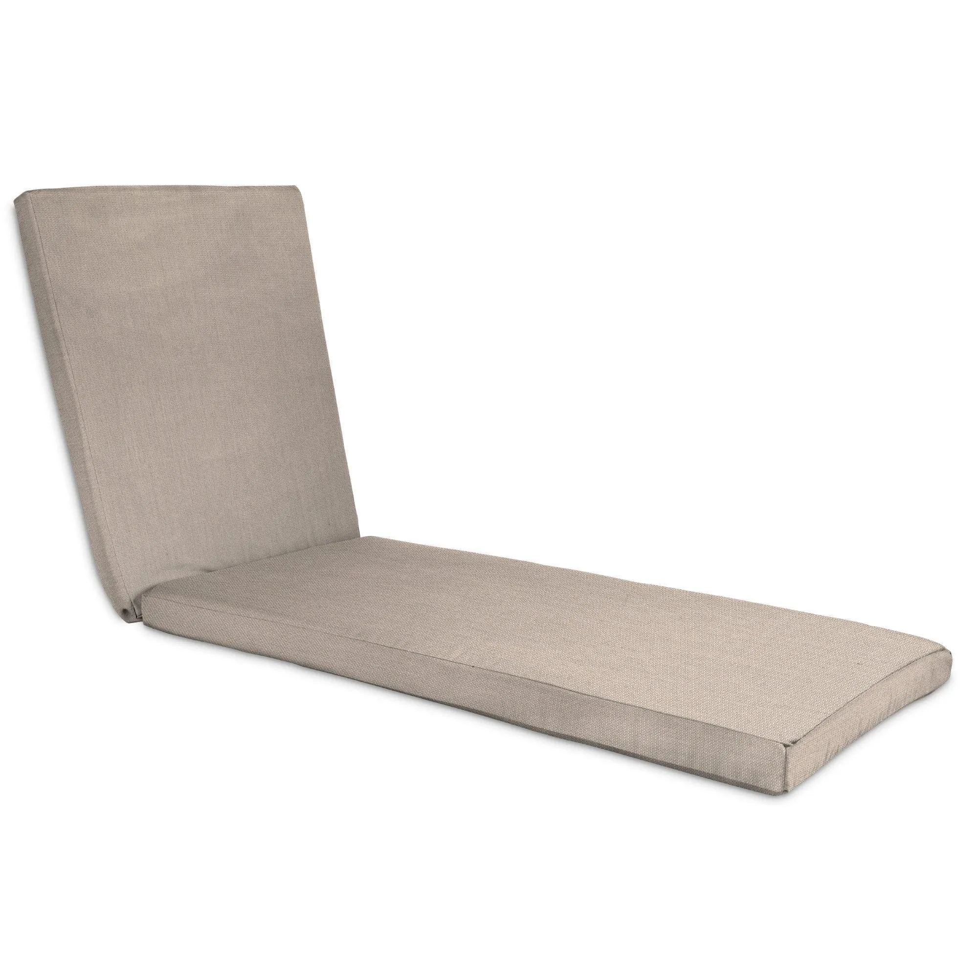 CLOSEOUT Chaise Lounge 77x24x3 Water Resistant Outdoor Hinged Cushion