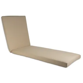 CLOSEOUT Chaise Lounge 77x24x3 Water Resistant Outdoor Hinged Cushion