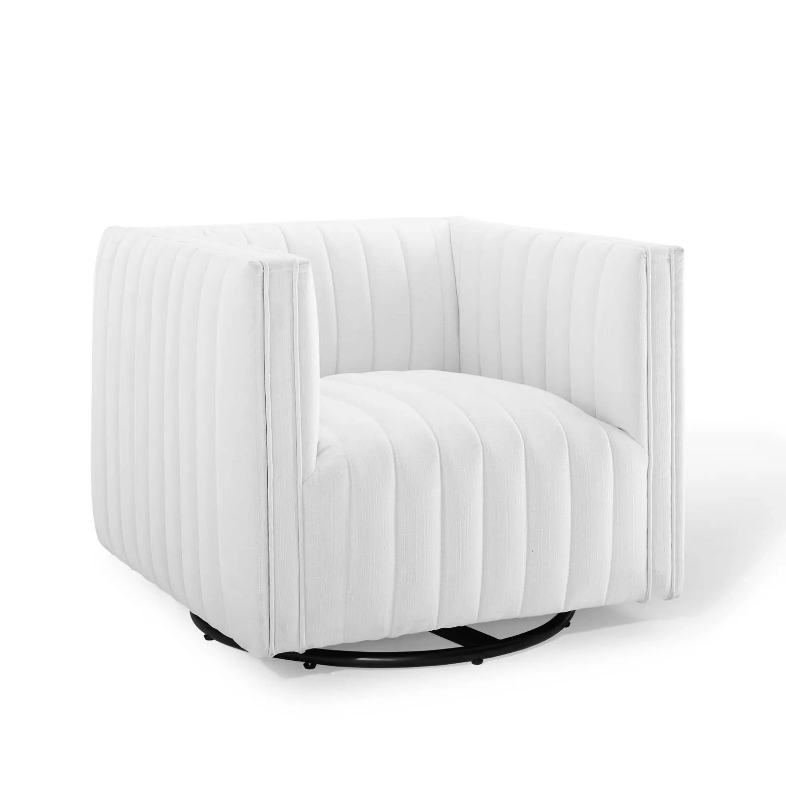 Conjure Tufted Swivel Upholstered Armchair by Modway