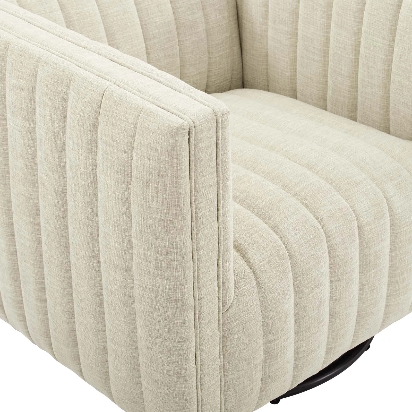 Conjure Tufted Swivel Upholstered Armchair by Modway