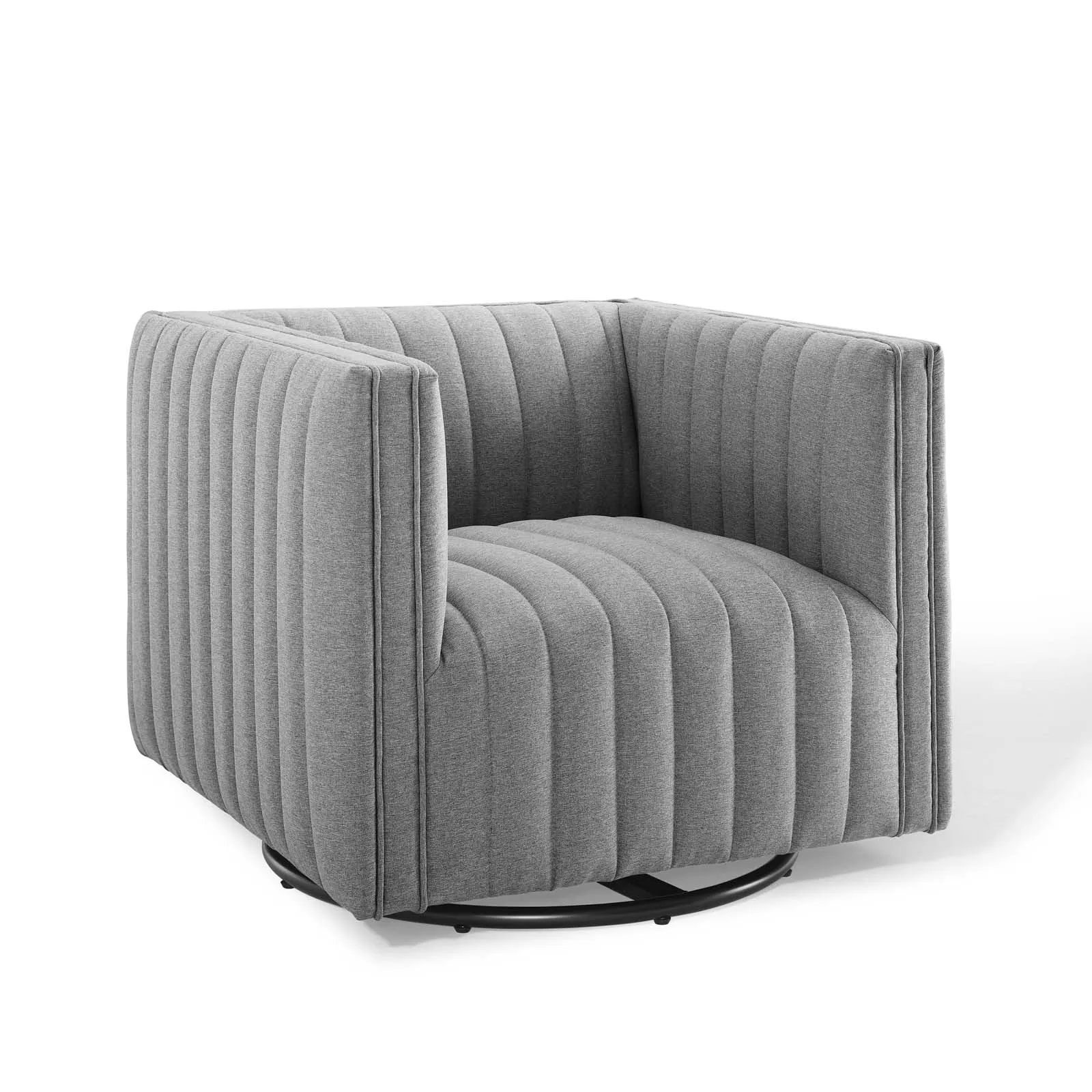 Conjure Tufted Swivel Upholstered Armchair by Modway