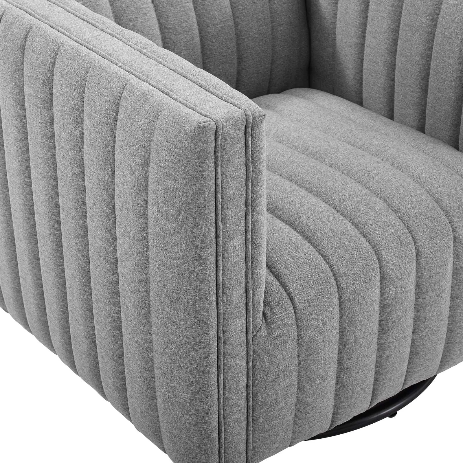 Conjure Tufted Swivel Upholstered Armchair by Modway