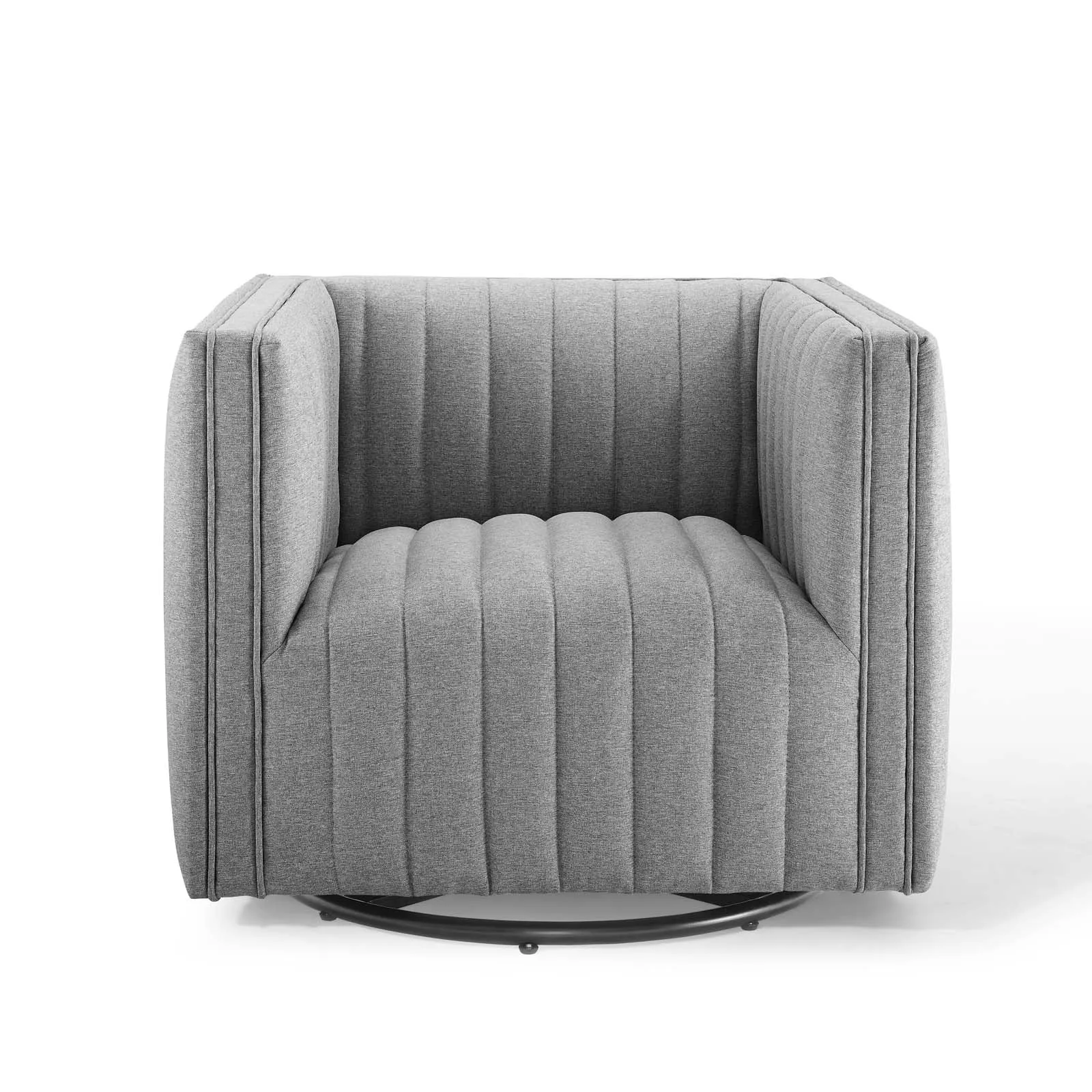 Conjure Tufted Swivel Upholstered Armchair by Modway