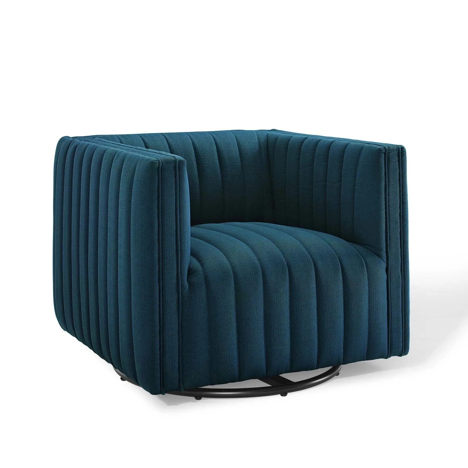 Conjure Tufted Swivel Upholstered Armchair by Modway