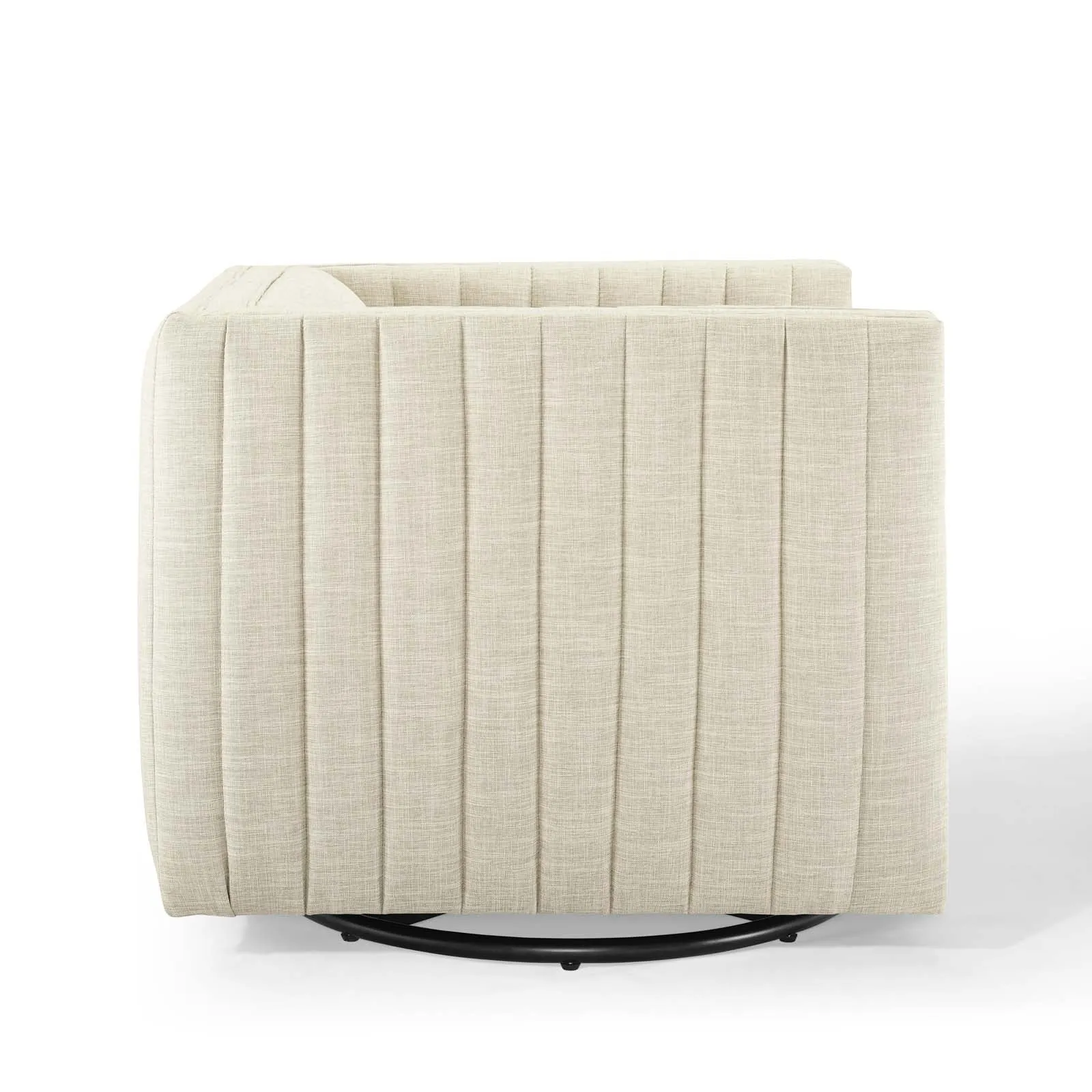 Conjure Tufted Swivel Upholstered Armchair by Modway