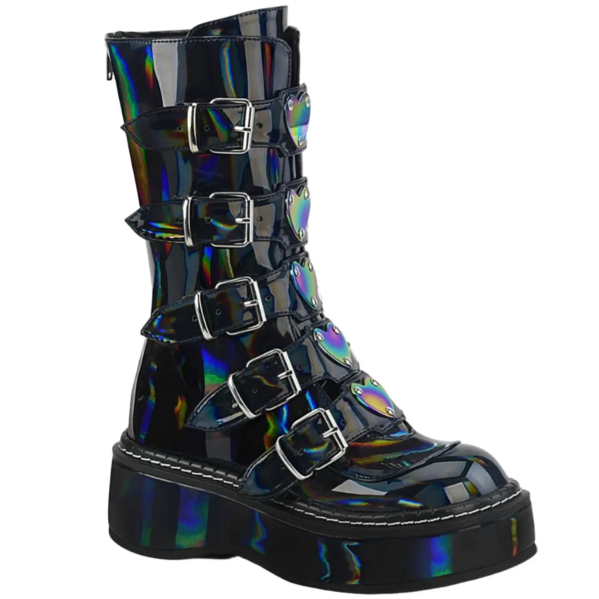 DemoniaCult EMILY-330 Hologram Boots