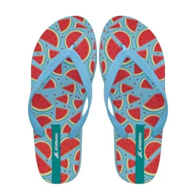 Digital Slippers Ladies - Watermelon Blue