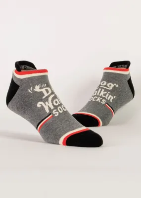 Dog Walkin' Athletic Ankle Socks