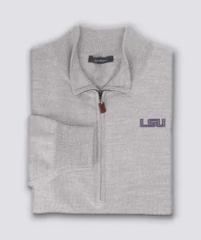 Extra Fine Merino Quarter-Zip - Louisiana State University