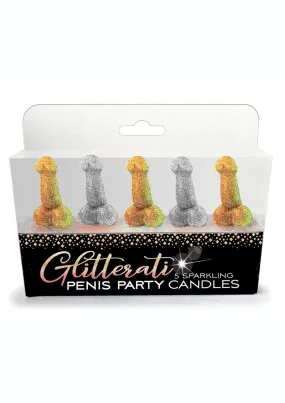 Glitter Penis Candles