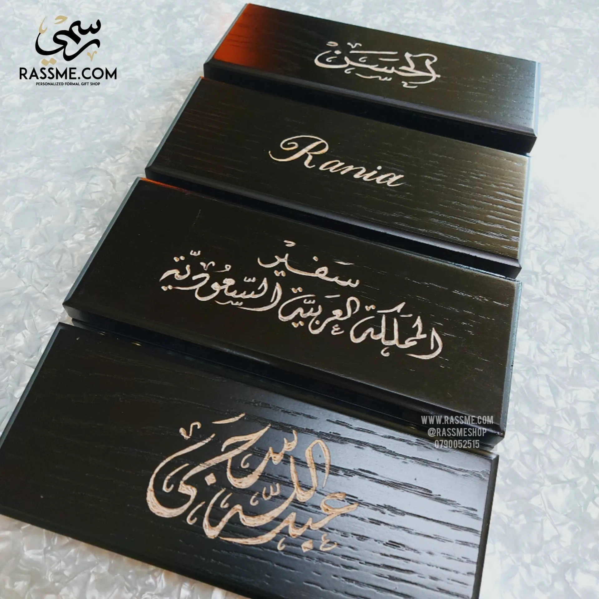 High Quality Silver Pen Set With Elegant Wooden Box - Free Engraving