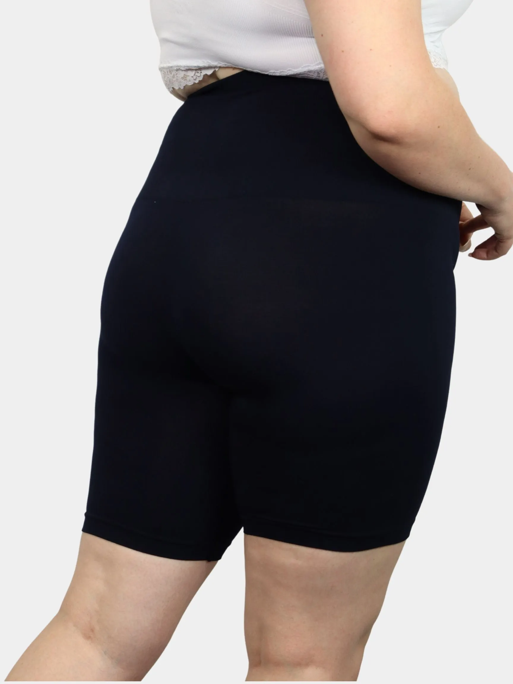 High-Waist Bike Shorts - Curvy Fit