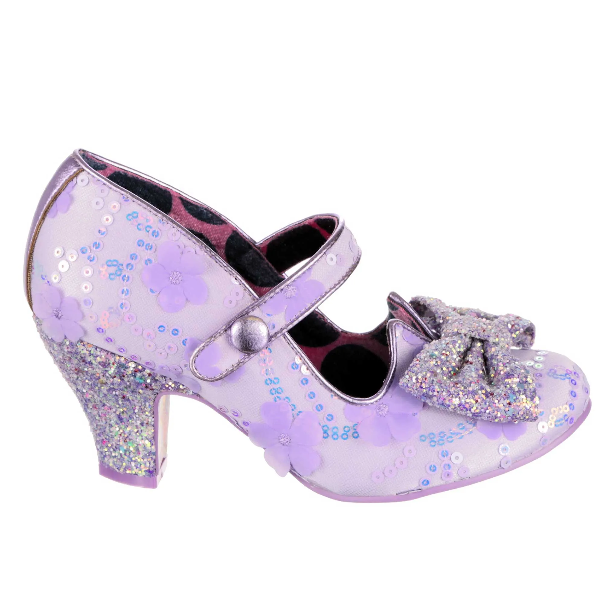 Irregular Choice Womens Piccolo High Heel - Pale Purple