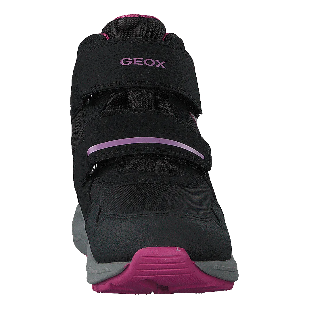 J Kuray Girl B Abx Black/fuchsia