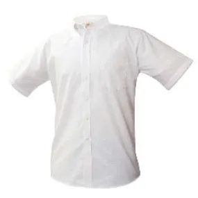 Jax Classical Boys Short Sleeve Oxford with Logo: FORMAL DAY (Grades PreK-6th ONLY)