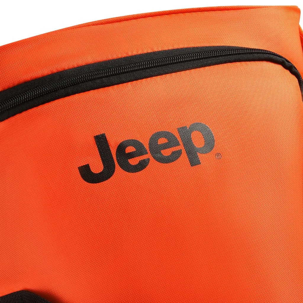 Jeep 83 cm Duel Wheel Lightweight Large Duffle Bag - Orange