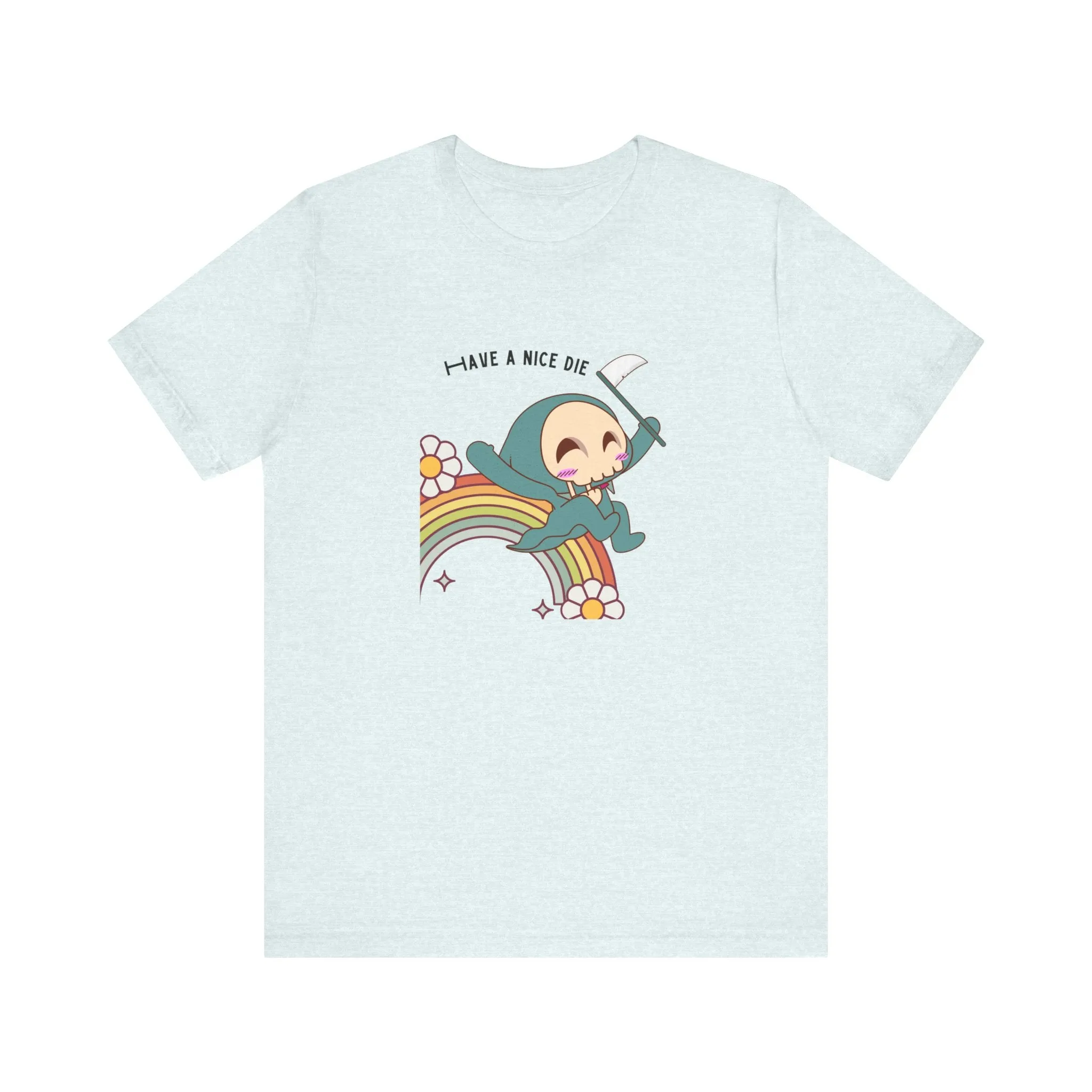 Kawaii Grim reaper Unisex Jersey Short Sleeve Tee