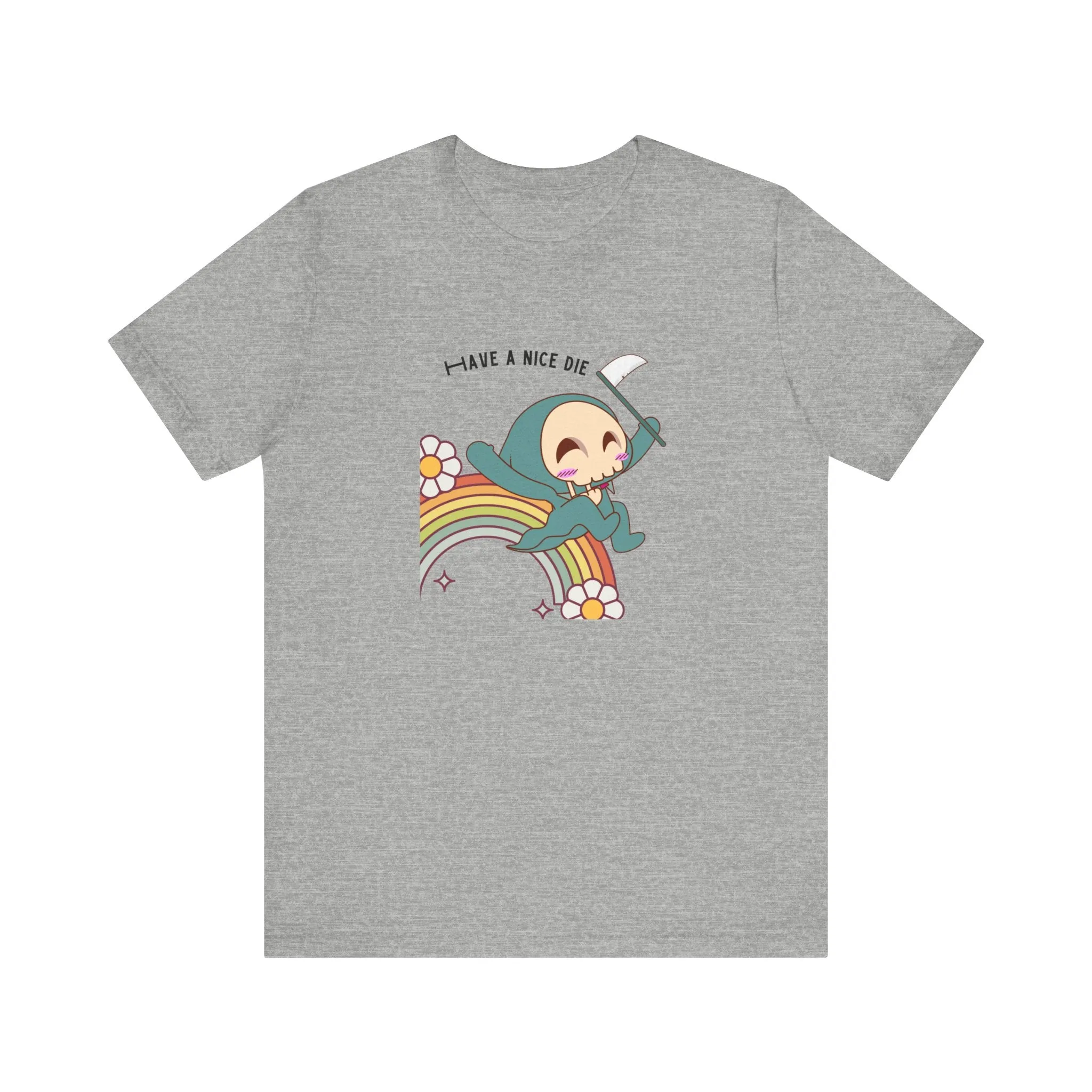 Kawaii Grim reaper Unisex Jersey Short Sleeve Tee