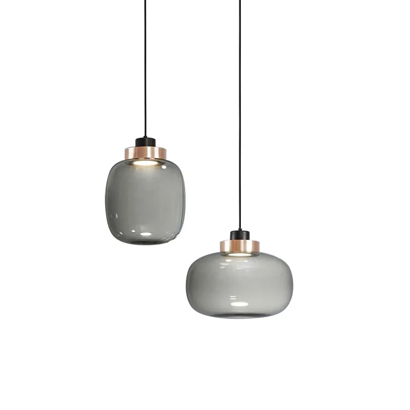 Mars Retro Modern Glass Pendant Light